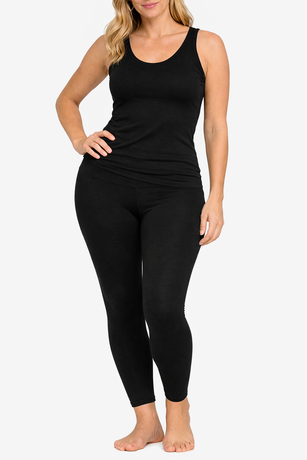 Womens Rib Merino Leg Liner NZNC