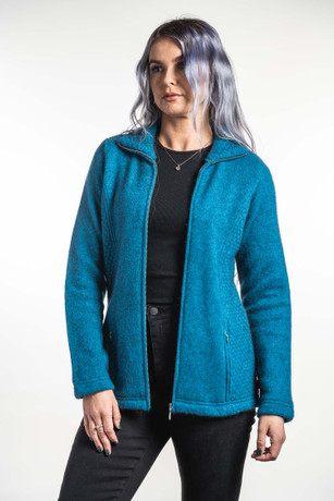 Textured Zip Jacket KORU