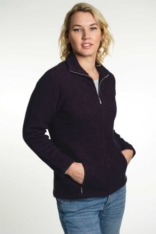 Textured Zip Jacket KORU