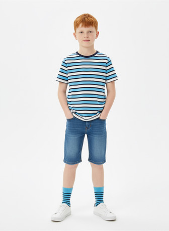 Kid's Merino Wool Fine Stripe NORSEWEAR