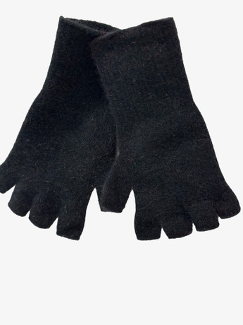 Fingerless Possum Merino Silk One Size  Gloves NZNC