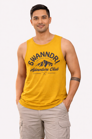 Mountain Top Printed Singlet SWANNDRI