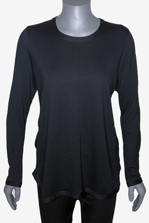 Curve Hem Fine Merino Top NZNC