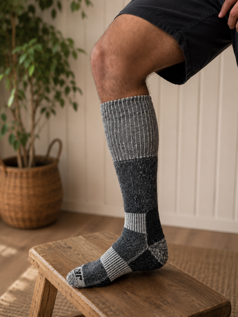 Merino Gumboot Long Twin pack COMFORT