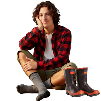 Gumboot Merino Blend Work Sock  3 pack NORSEWEAR