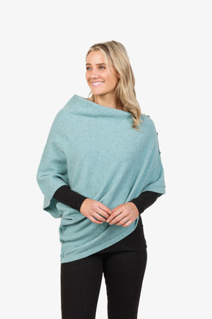 Possum Merino Wool Silk Anyway Wrap NATIVE WORLD