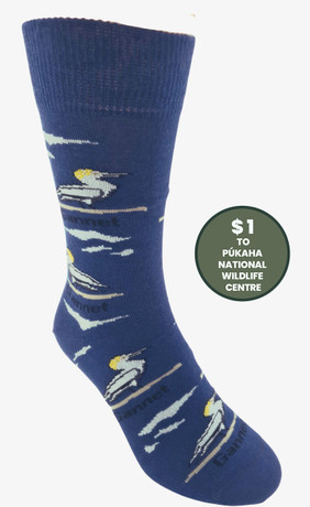 New Zealand Gannet Merino Wool Dress Sock NZNC