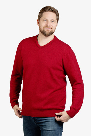 Vee Neck Possum Merino Silk Sweater NZNC Vee Neck Possum Merino Silk Sweater NZNC