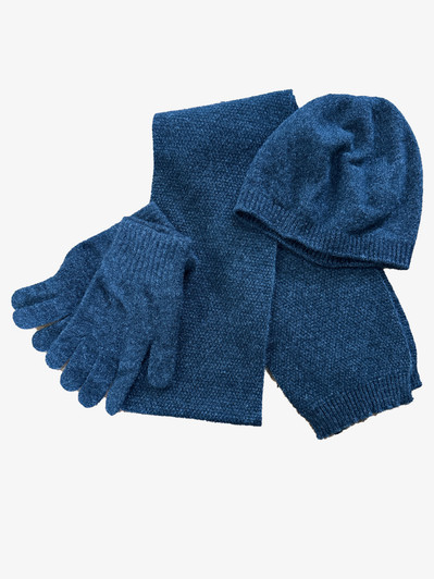 Beanie, Glove, Scarf Combo Possum Merino Silk NZNC Beanie, Glove, Scarf Combo Possum Merino Silk NZNC