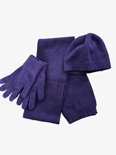 Beanie, Glove, Scarf Combo Possum Merino Silk NZNC Beanie, Glove, Scarf Combo Possum Merino Silk NZNC