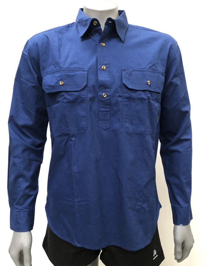 Bendigo Long Sleeve Half Placket Shirt SWANNDRI
