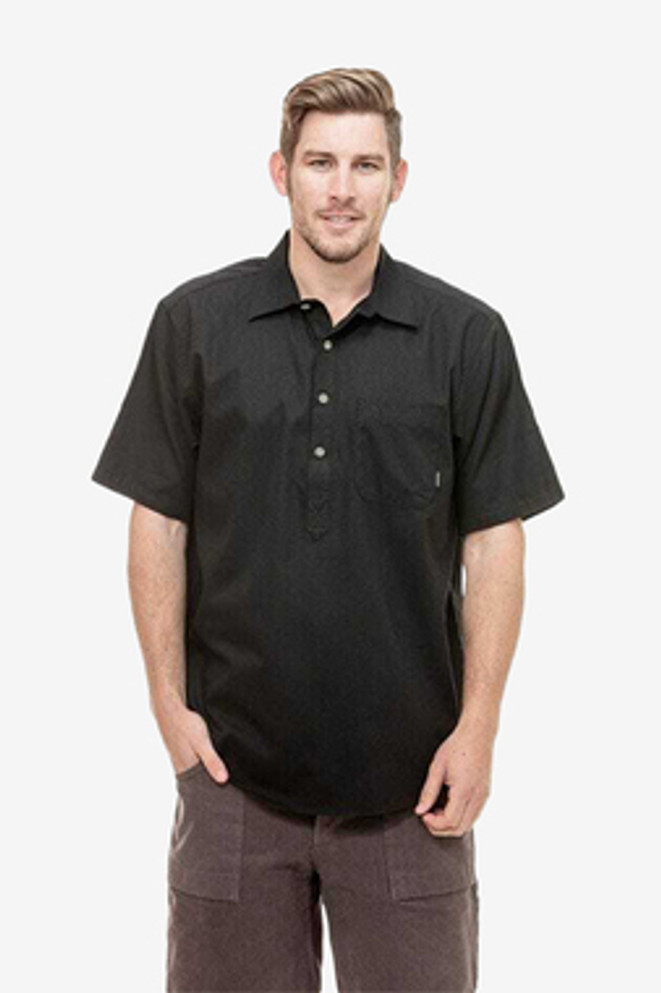 Paihia Short Sleeved Half Button Shirt SWANNDRI