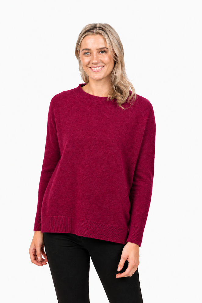 Lounge Possum Merino Wool Sweater NATIVE WORLD