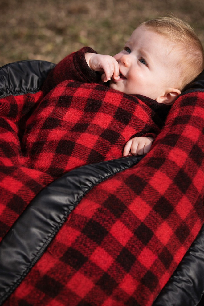 Wool Baby Buggy Blanket SWANNDRI