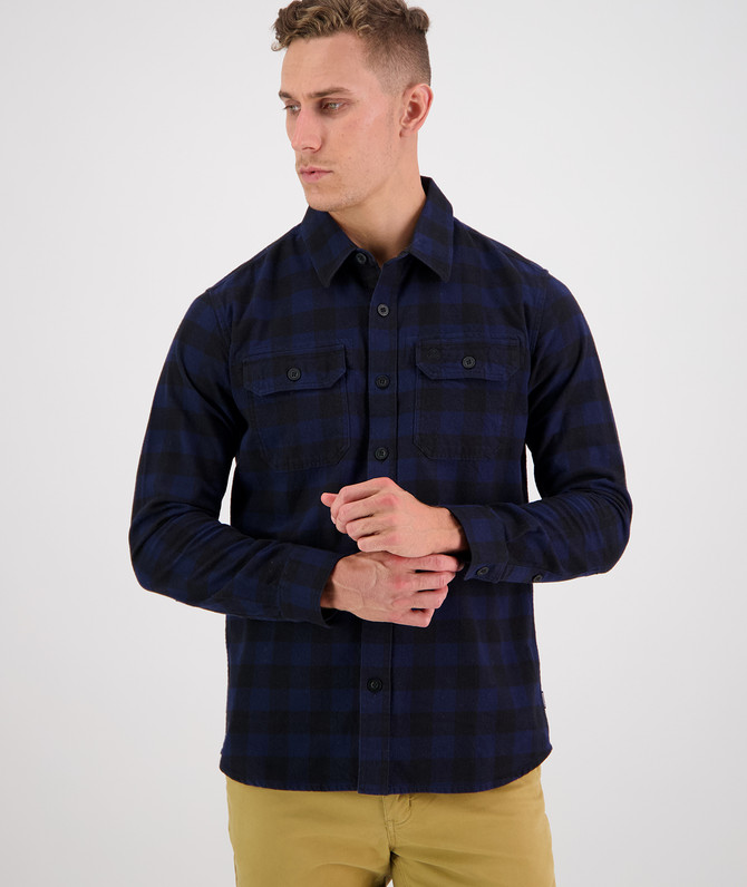 Taranaki Tailor Cotton Shirt SWANNDRI