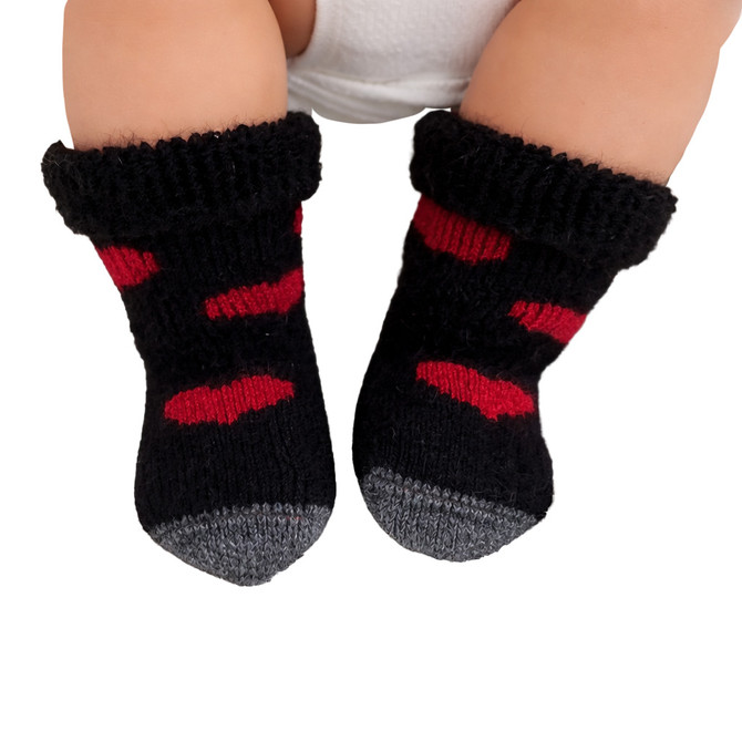 Baby Possum Heart Socks NORSEWEAR