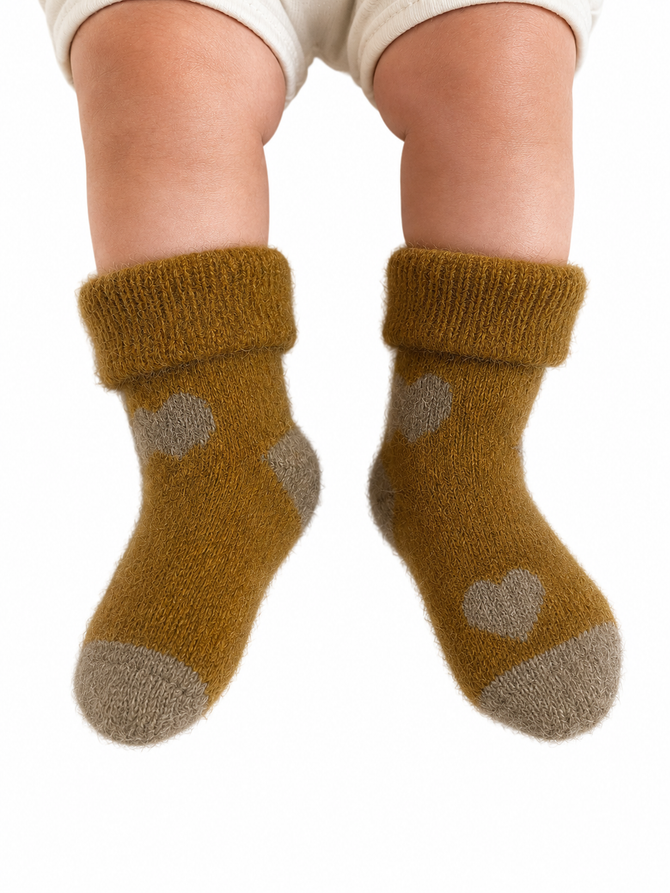 Baby Possum Heart Socks NORSEWEAR