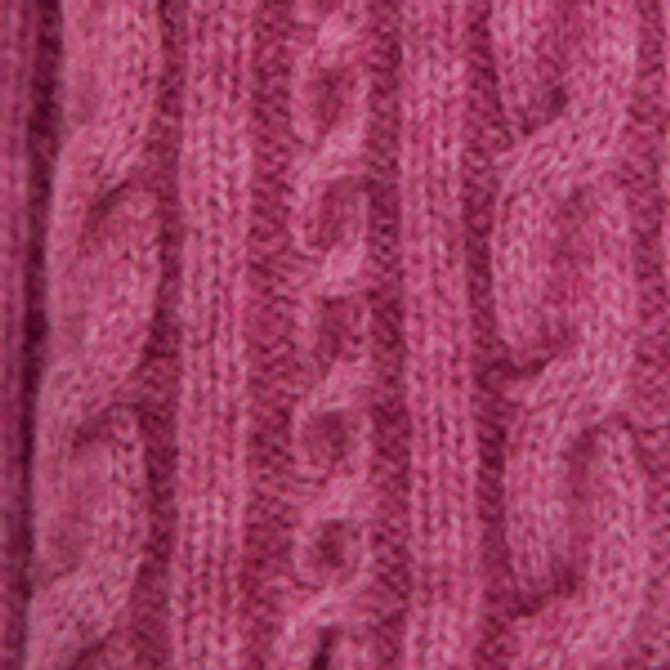 Thread Through Cable Possum Merino Wool Silk Scarf KORU