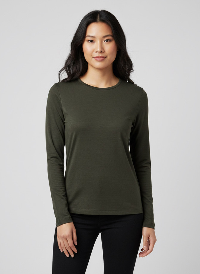 Long Sleeve Fine Merino Crew  NZNC