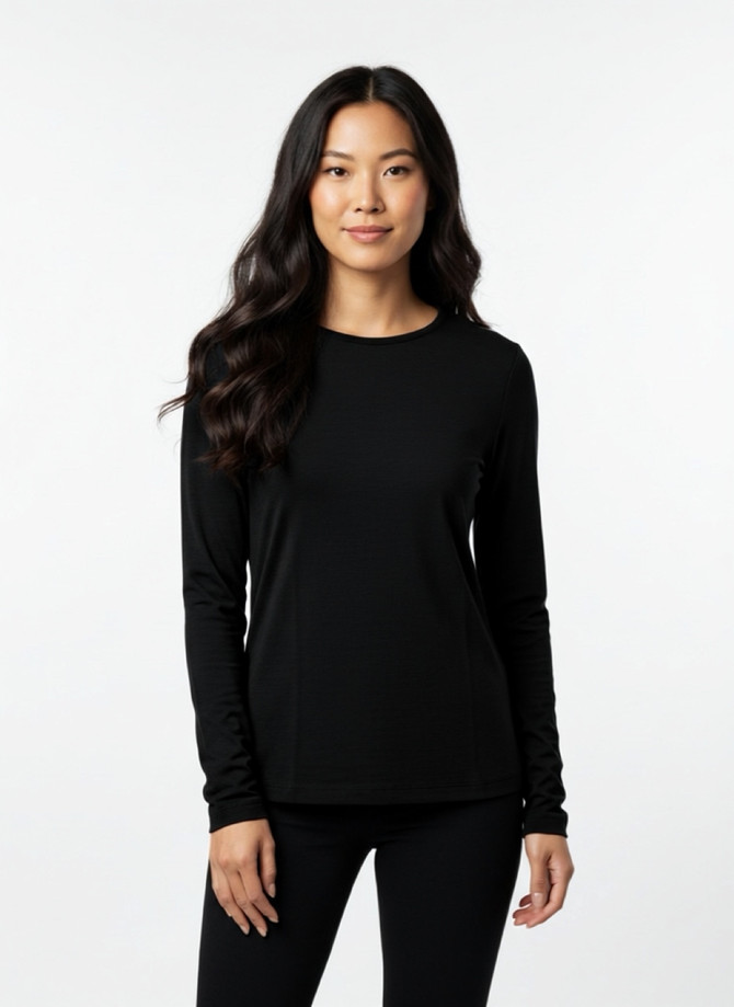 Long Sleeve Fine Merino Crew  NZNC