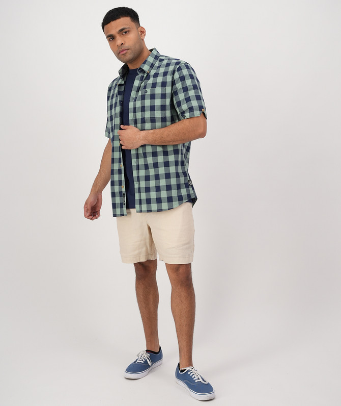 Rings Beach S/S Cotton Shirt SWANNDRI