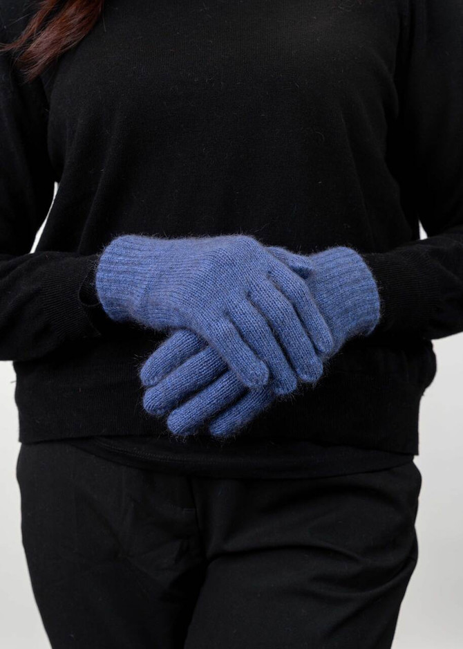 Possum Merino Silk Gloves KORU