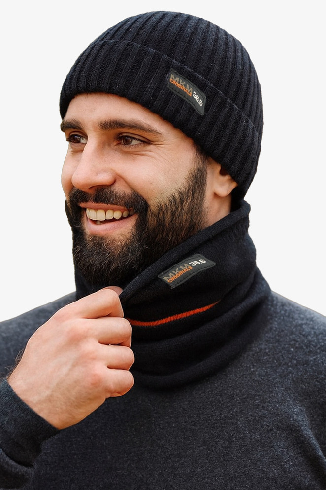 36.6 Lambswool Polyprop Neckwarmer MKM ORIGINALS