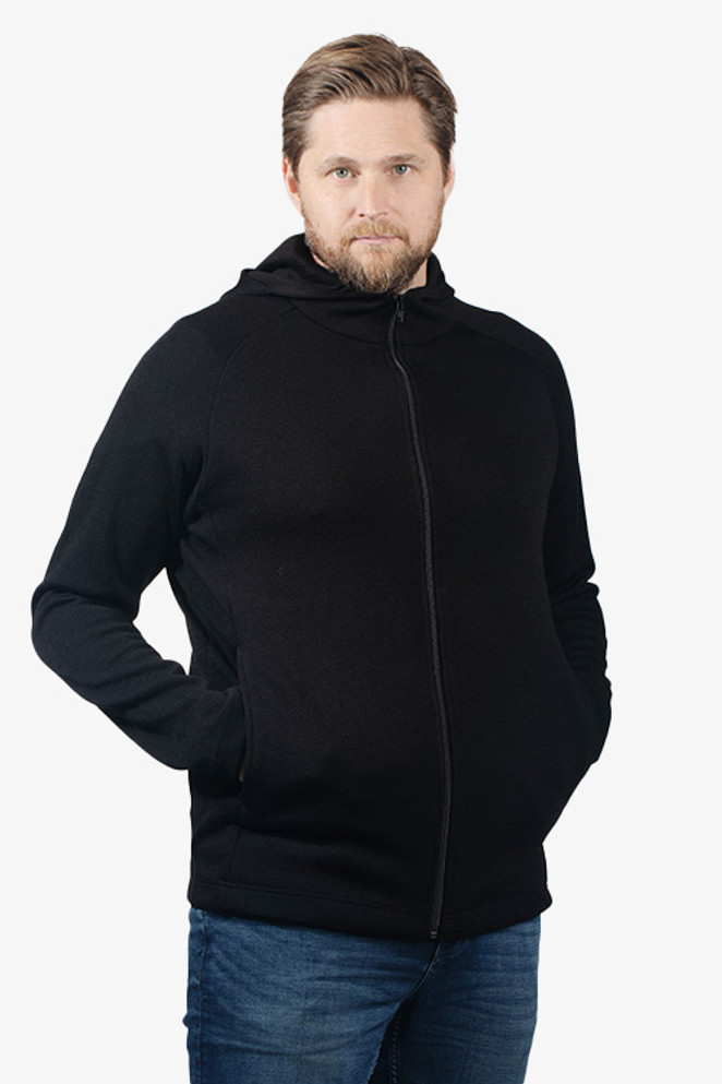 Tararua Dual Wool Full Zip Hoodie NZNC