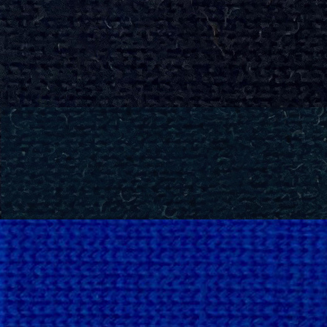 Graduated Stripe Poncho ROYAL MERINO