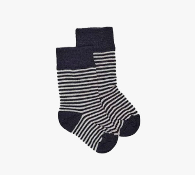 Stripe Merino Wool Baby Socks NORSEWEAR