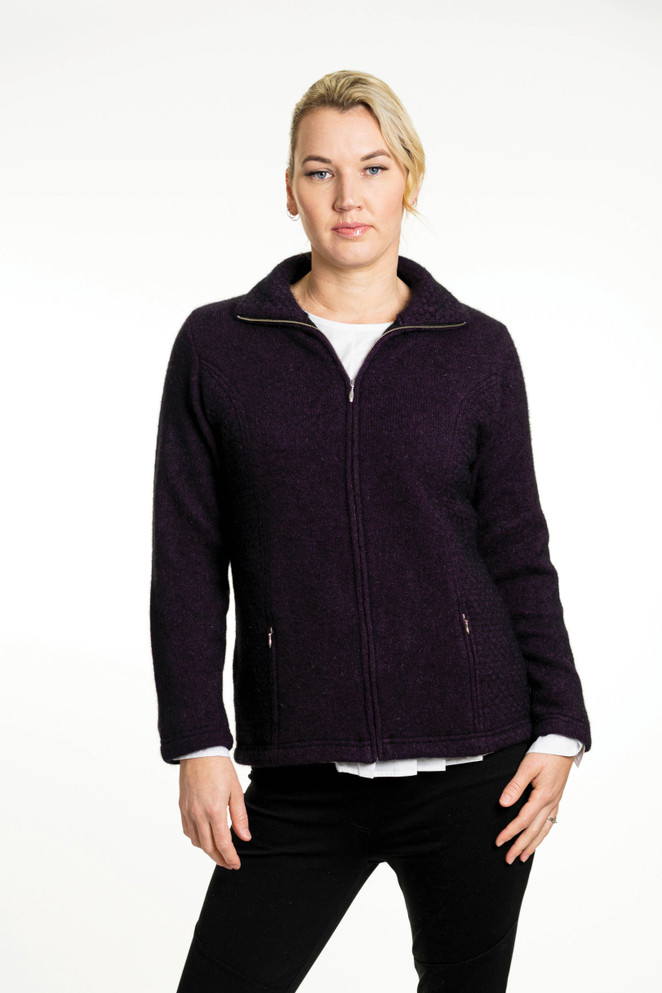 Textured Zip Jacket KORU