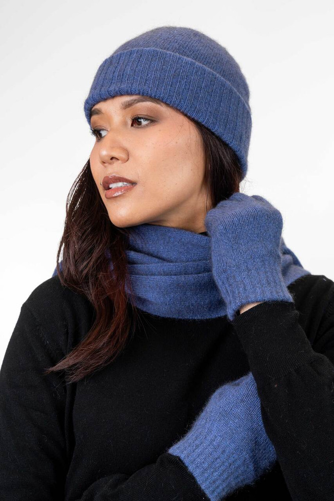 Lightweight Possum Merino Silk Beanie KORU Lightweight Possum Merino Silk Beanie KORU