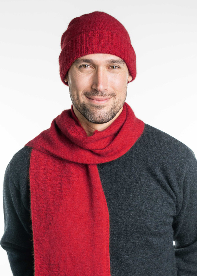 Lightweight Possum Merino Silk Beanie KORU