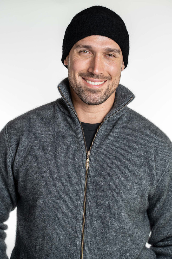 Lightweight Possum Merino Silk Beanie KORU