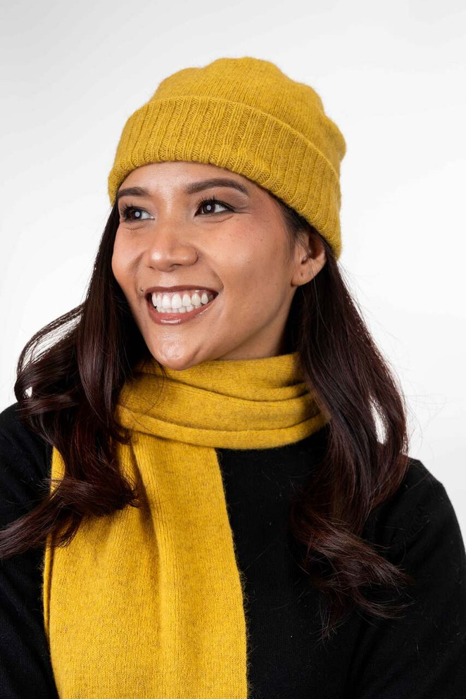 Lightweight Possum Merino Silk Beanie KORU