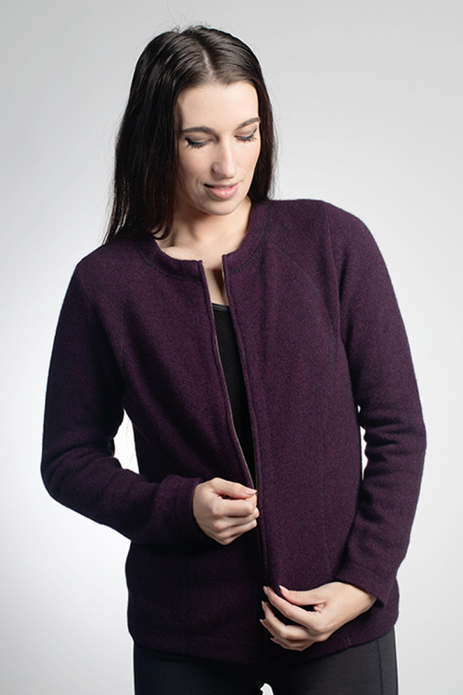 Coverseam II Possum Merino Silk Shaped Jacket TRILOGY
