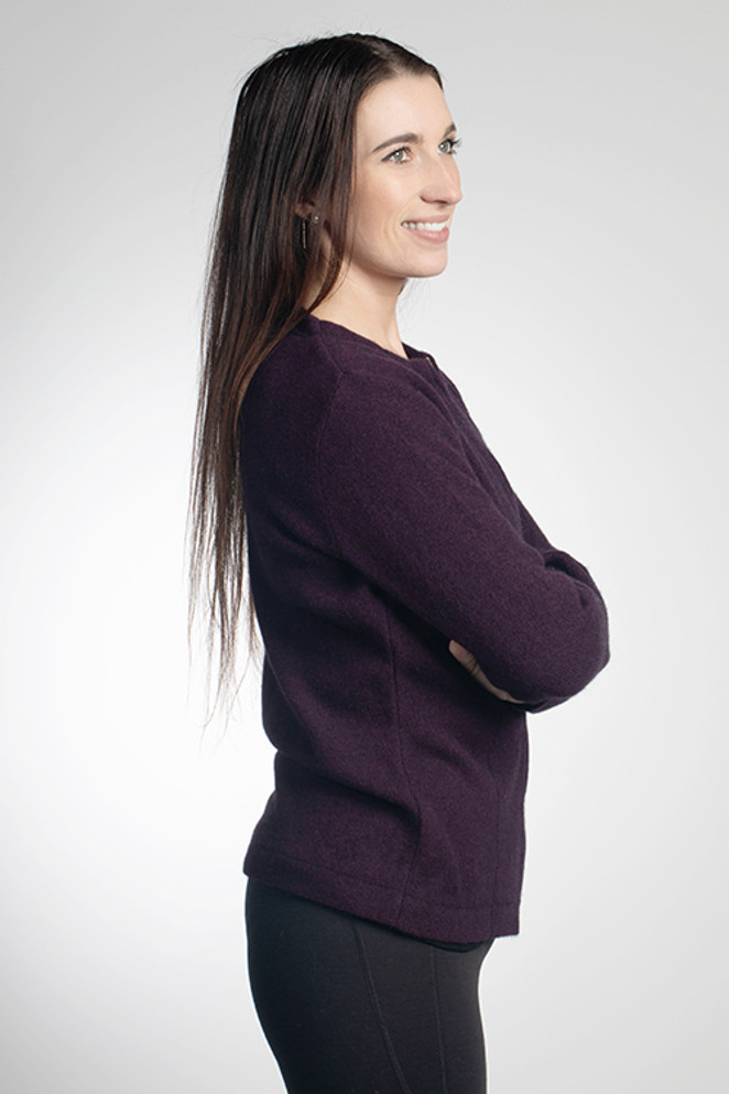 Coverseam II Possum Merino Silk Shaped Jacket TRILOGY