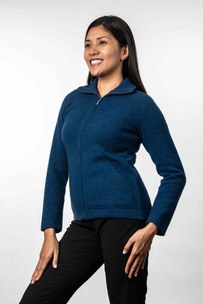 Zip Possum Merino Silk Jacket TRILOGY
