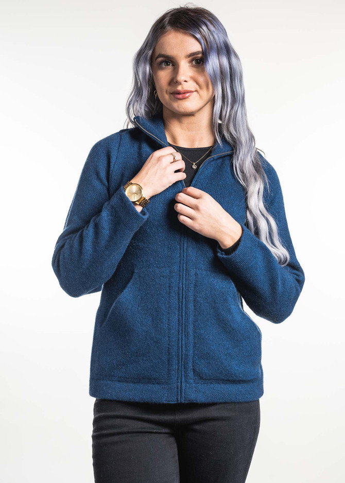 Zip Possum Merino Silk Jacket TRILOGY