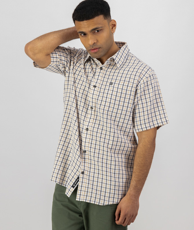 Russell Cotton Full Button S/S Shirt SWANNDRI