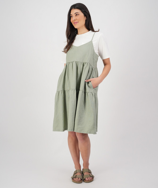 St Claire Linen Dress SWANNDRI