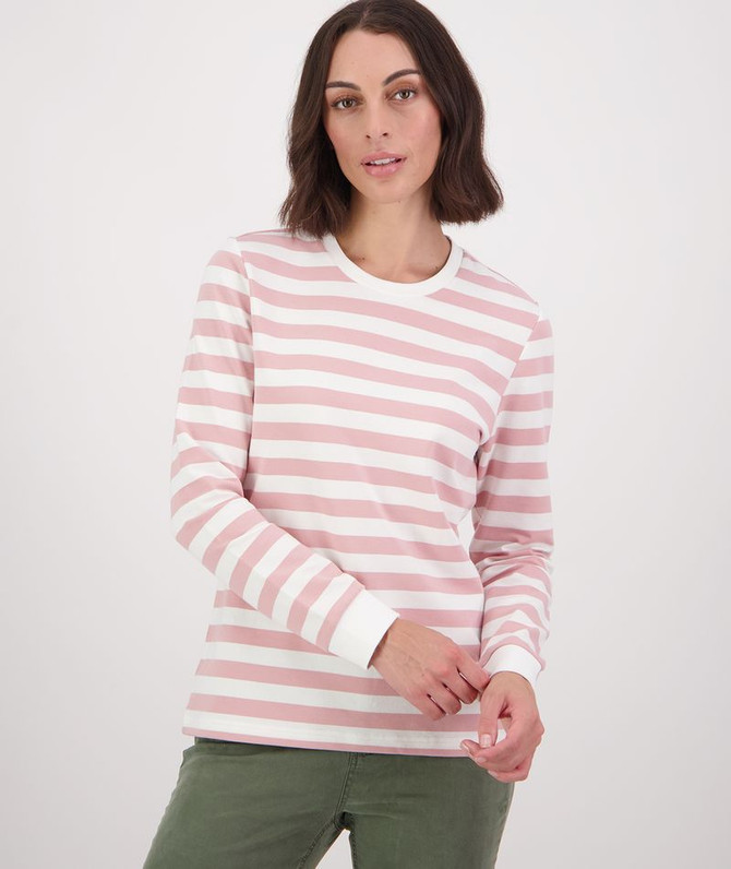Papamoa Long Sleeve Stripe Tee SWANNDRI
