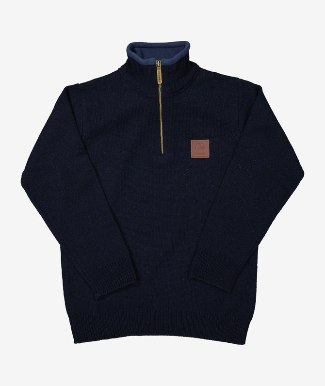 Kids Mariner Zip Neck Sweater SWANNDRI