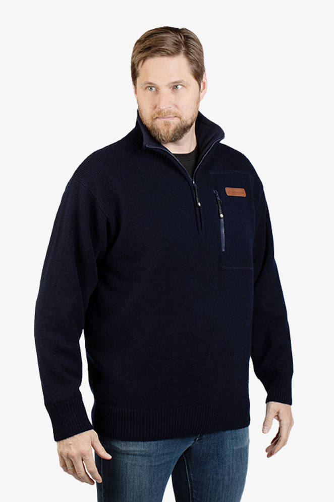 Ruahine II Woollen Windproof Lined Jersey NORSEWEAR