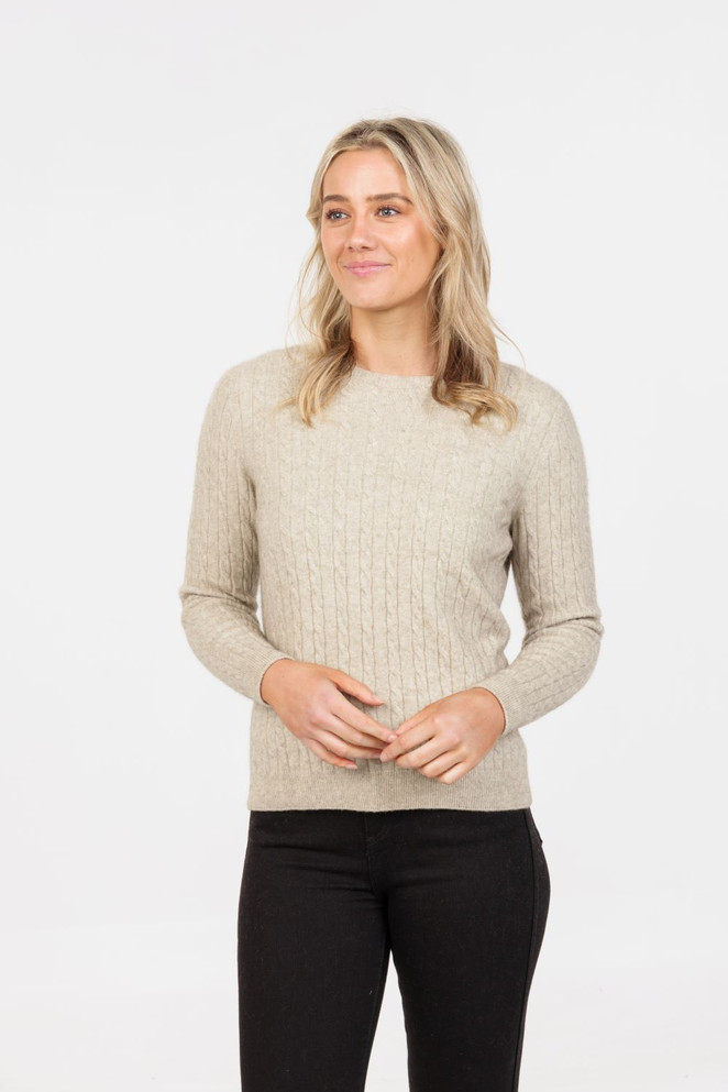Classic Cable Sweater NATIVE WORLD