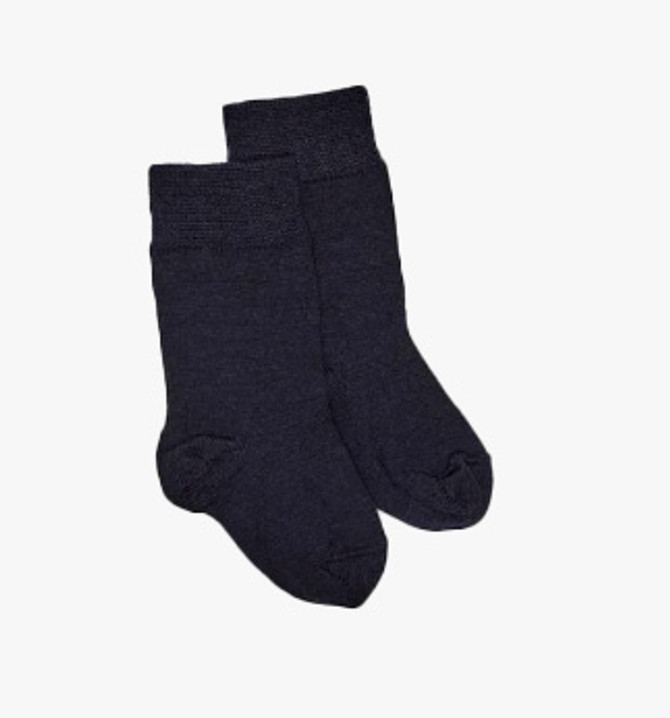 Plain Merino Wool Baby Socks NORSEWEAR