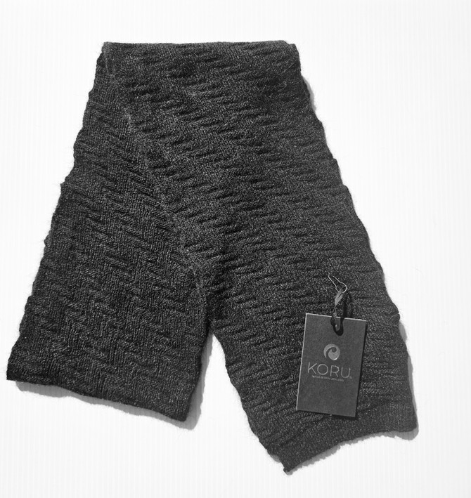 KORU POSSUM MERINO WOOL SILK PROMO SCARF
