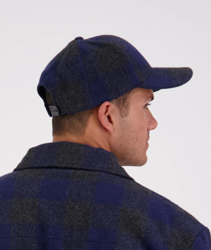 Swanni Wool Check Baseball Cap SWANNDRI
