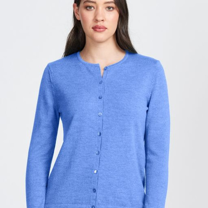 Classic Button Cardi ROYAL MERINO