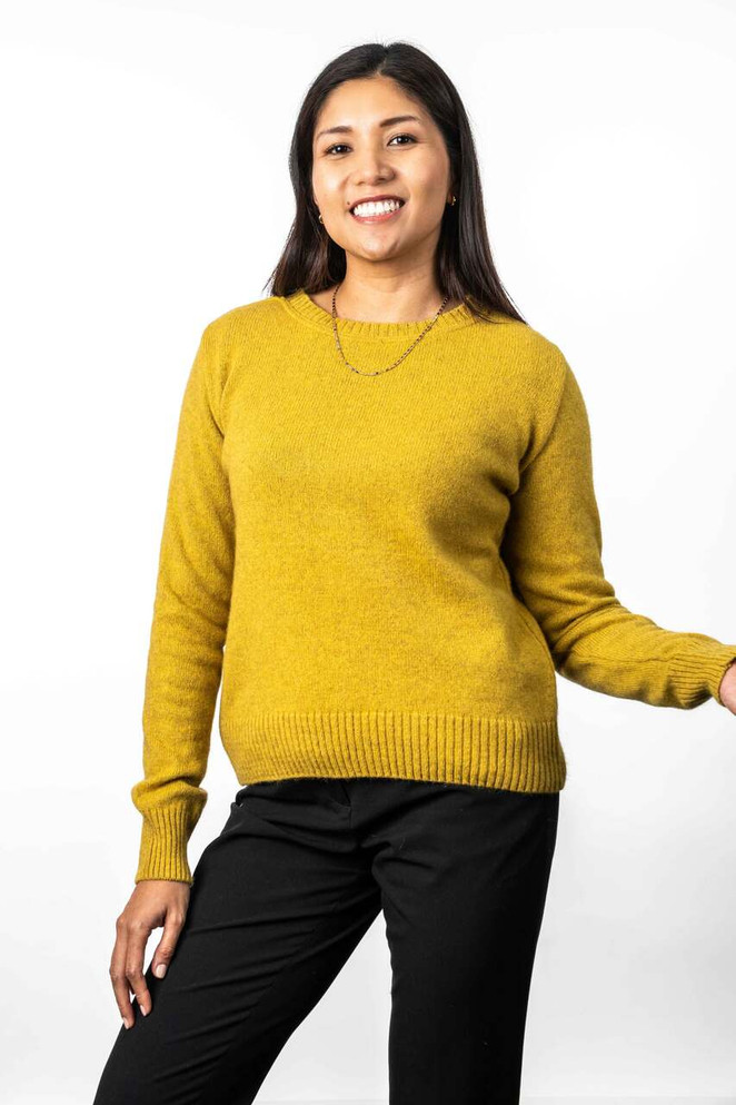 Crew Neck Possum Merino Silk Jumper KORU